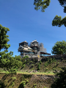 熊本城の復旧状況